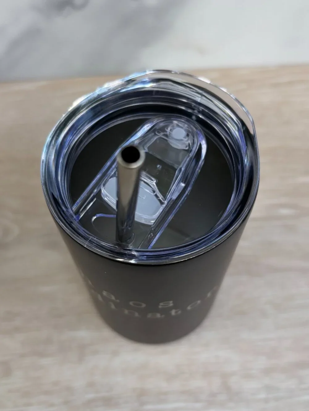 Chaos Coordinator Tumbler 12 oz Black Stainless Steel Insulated Coffee Mug
